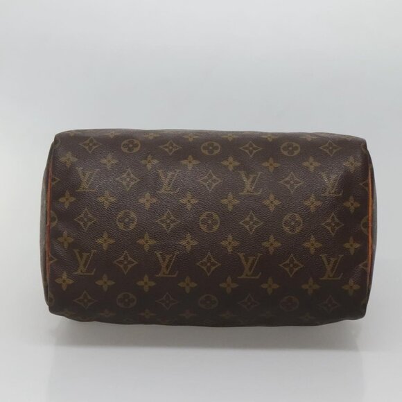 LOUIS VUITTON Monogram Speedy 30 Hand Bag M41526 LV Auth 132551 - Picture 6 of 16
